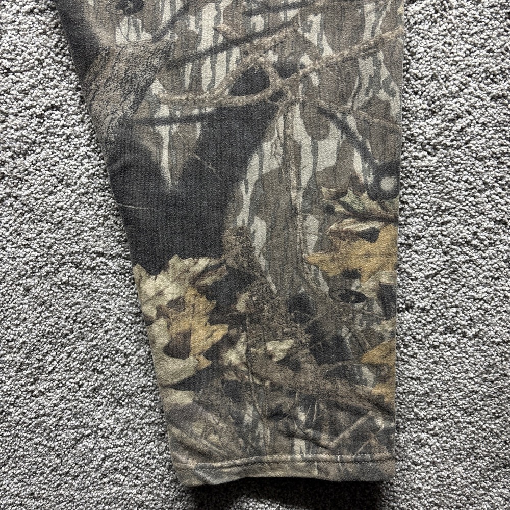 VTG Realtree Camo Jerzees Outdoors Drawstring Sweatpants Size XL USA Made Hunt - Picture 4 of 9